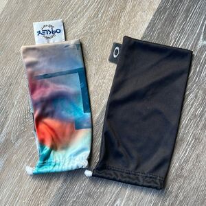 Bundle of 2 Oakley Soft Glasses Holders